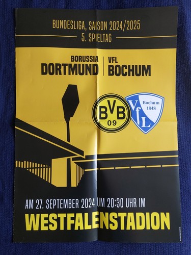 Spielplakat poster bvb - spielplakat,