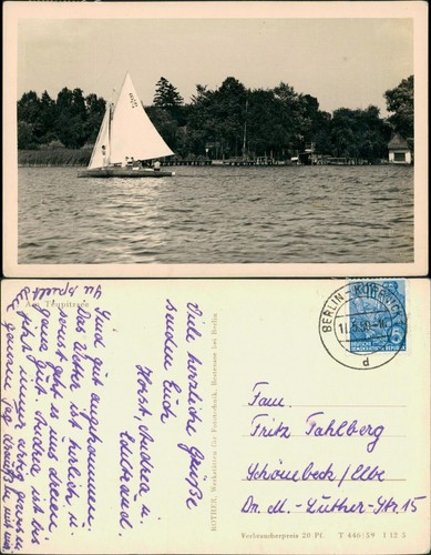 Ansichtskarte teupitz - ansichtskarte,