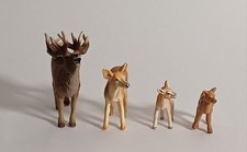 Schleich Rehfamilie - Mutter, Vater und 2 Rehkitze 