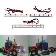 LED 1 Satz Metall Seite Licht Bar Für 1/14 Tamiya RC Truck King Hauler 56344