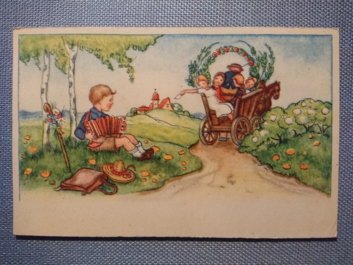 Alte ansichtskarte postkarte - alte,