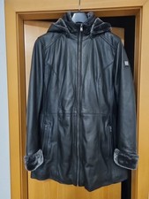 Otto Kern Damen Winter Echtlederjacke Größe 44 Schwarz Wie Neu Top Zustand