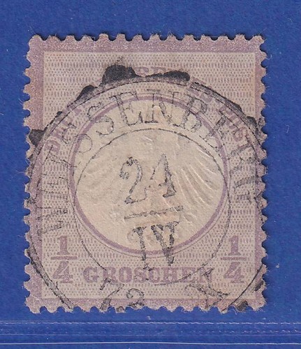 Reich 1872 brustschild - dt., kl.