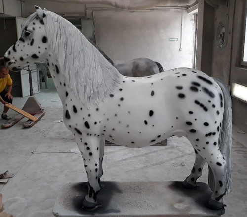 Pferdefigur lebensgroß xxl - pferdefigur,