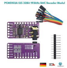 PCM5102A I2S DAC Decoder 32Bit 192kHz Stereo Audio Board für Raspberry Pi ESP32