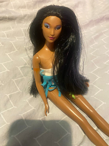 Pocahontas barbie puppe 90er - pocahontas,
