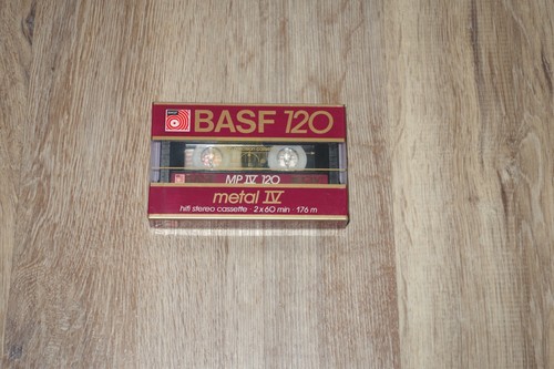 Basf 120 metal kassette - metal, iv