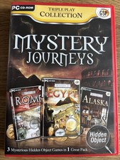 Triple Play Sammlung: Mystery Journeys (PC CD-ROM Rom, Ägypten & Alaska Spiele. 