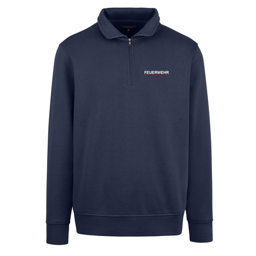 Zip sweatshirt feuerwehr - 1/4-zip-sweatshirt,