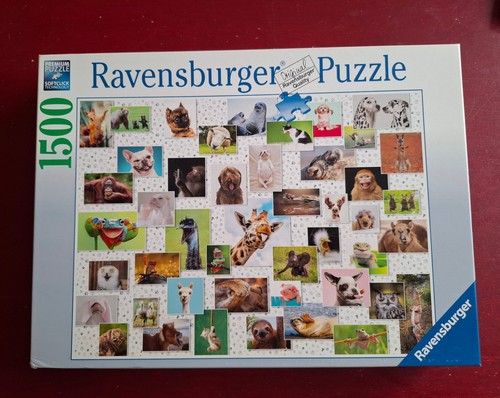 Puzzle funny animal - puzzle,