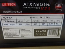 Ms-Tech MODEL: MS-N650-VAL