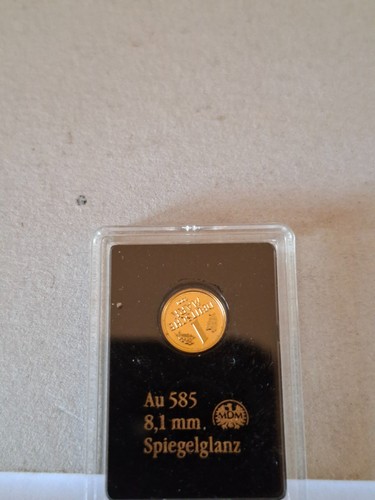 Deutsche mark gold 585 - 1, au
