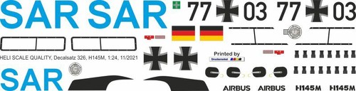 Decal 326 eurocopter h145m - 326,