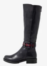 Gabor Damen  Stiefel Leder schwarz/river Gr 38, Schaftweite XS, Varioschaft 