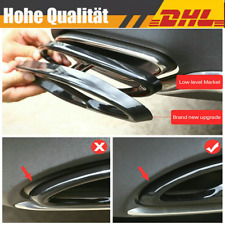 2Stk-Schwarz Auspuffblende