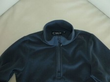 F.LLI Campagnolo Kinder Ski Fleece Rolli Sweatshirt, Gr. 98, 14 Zip, anthrazit