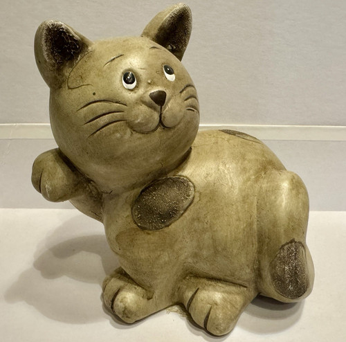 Dekofigur katze liegend - katze,