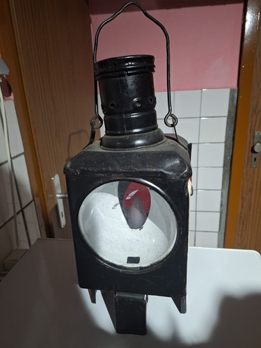 Zugschlusslampe bundesbahn - zugschlusslampe,