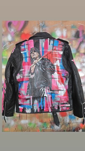 Bret hart handbemalte - bret,
