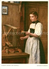 Persoenlichkeiten Albert Anker Am Haspel