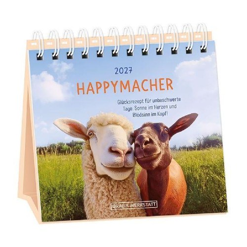 Tischkalender 2027 happymacher - 2027,