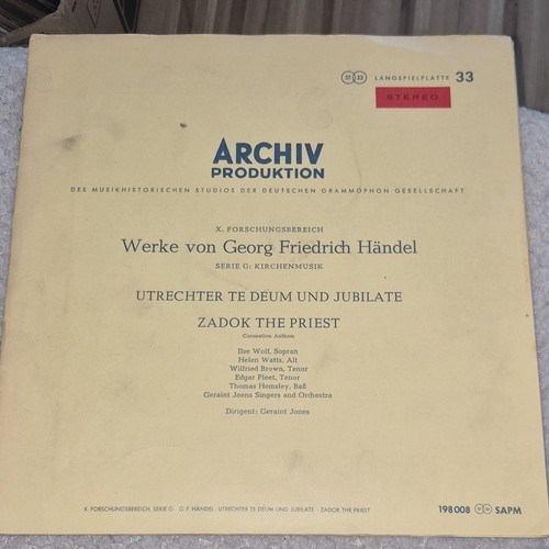 Archiv produktion händel - archiv,