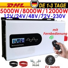 8000W 12000W 12V 24V 48V 72V