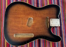  Tele  sunburst Ash Body