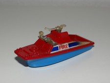 Corgi Juniors Fire Launch/Feuerwehrboot rot/blau