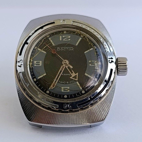 Vintage ussr vostok amphibia - vostok,