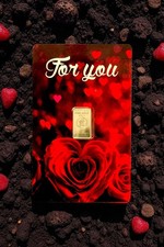 Geschenkkarte "For You"Rote