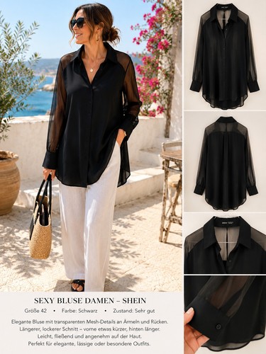 Sexy bluse damen shein 44 - bluse,