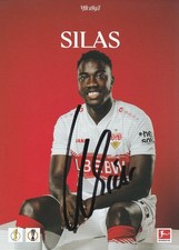 SILAS VfB Stuttgart Autogrammkarte 2025/2026 25/26 DR Kongo