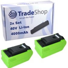 2x Li-ion Akku 40V / 4000mAh
