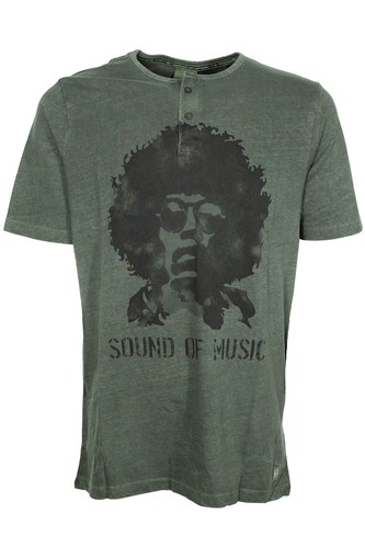 Kitaro henley shirt - t, herren