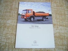 Prospekt, Mercedes Benz, LKW, Atego Baugewerbe  7,5 - 16 Tonnen von 2005