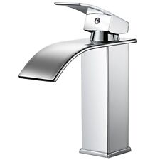 Wasserfall Wasserhahn Waschtisch Armatur Waschbecken Mischbatterie 29,8cm