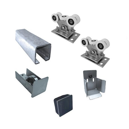 Bodenführung set 60x60mm - bodenführung-set, zn-