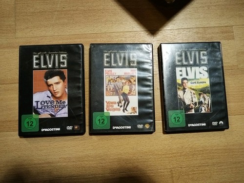 Elvis presley filme dvd - presley, 3x