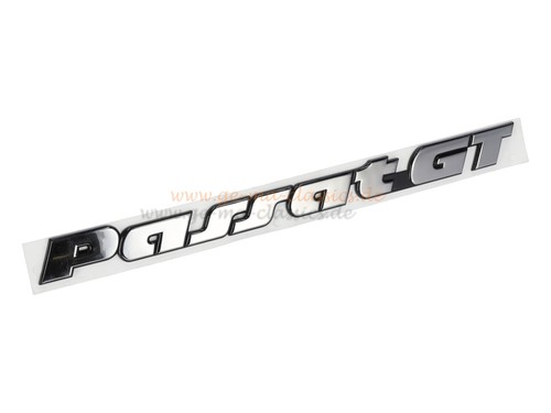 Passat schriftzug emblem - gt",