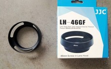 46 mm Gegenlichtblende Schraubgewinde aus Metall  (Lens Hood) neu in OVP