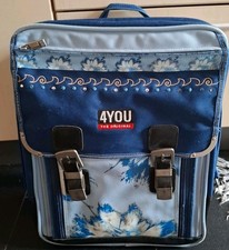 4YOU Schulranzen Schultasche?? Rucksack Ranzen Blumen blau ??