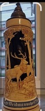 Bierkrug  Ca.40cm Jagdmotiv. 2