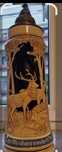 Bierkrug 40cm jagdmotiv - jagdmotiv., 2
