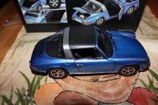 Porsche 911S Targa blau
