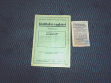 KFZ Brief Kraftfahrzeugbrief