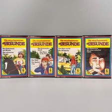 4 Die verschworenen Freunde Hörspiel MC Kassetten Starlet Folge 2, 3, 5 & 8