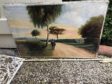 Dachbodenfund Ölbild