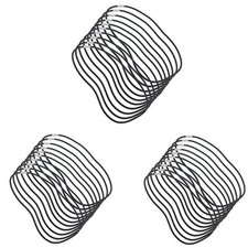 10 Stränge 18 3 mm schwarz