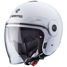 Caberg Uptown weiß Jethelm Motorradhelm Rollerhelm mit Sonnenblende